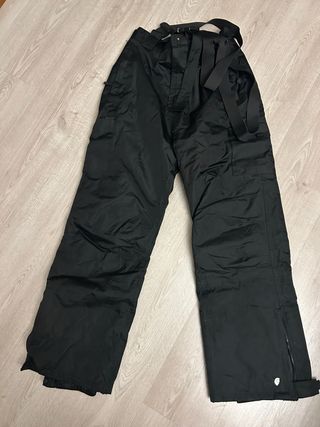 Pantalón de esquí negro talla L