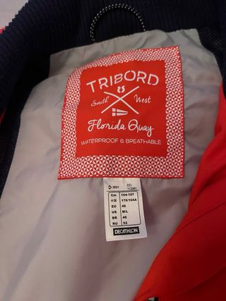Chaqueta naranja Tribord