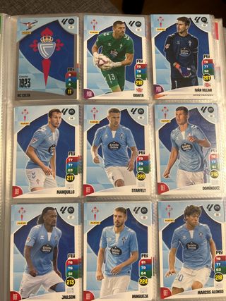Cromos Adrenalyn XL 24/25 Celta Vigo