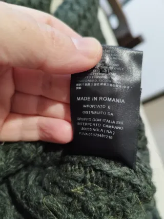 Maglione Hamaki-Ho in alpaca, lana e acrilico