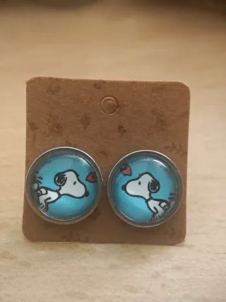 Pendientes Snoopy