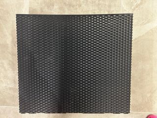 Maceta rectangular Prosperplast negra