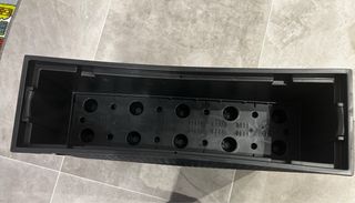 Maceta rectangular Prosperplast negra