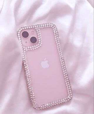 Cover iPhone Rosa con Brillanti