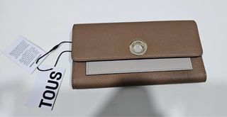 Monedero Tous Marrón y Beige