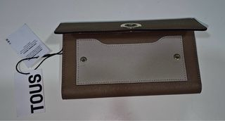 Monedero Tous Marrón y Beige