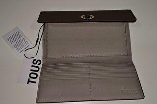 Monedero Tous Marrón y Beige