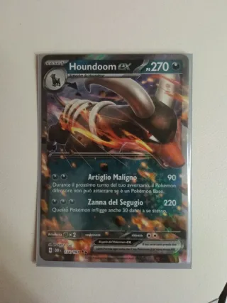 Houndoom EX Carta Pokémon 134/197