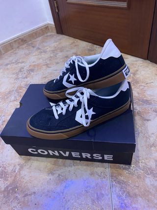 Zapatillas Converse One Star Pro Negras Marrones