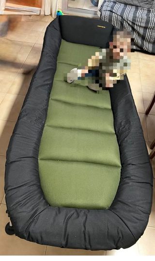 Cama de carpfishing plegable