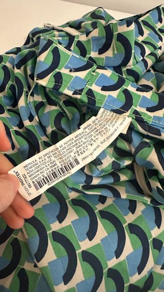 Pantalón Wide Leg Talle Alto Estampado