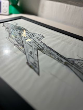 Cuadro avión militar Navy A6