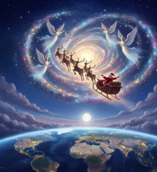 El viaje del corazón de Papá Noel de Ana Pérez