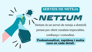 Neteja a domicili amb qualitat garantida.