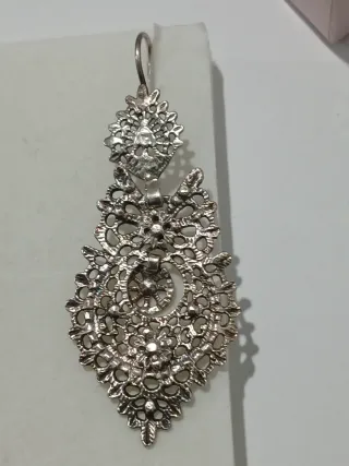 Brincos Rainha Prata 925 Filigrana Portuguesa