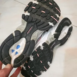 New Balance Sneakers Donna Argento Bianco