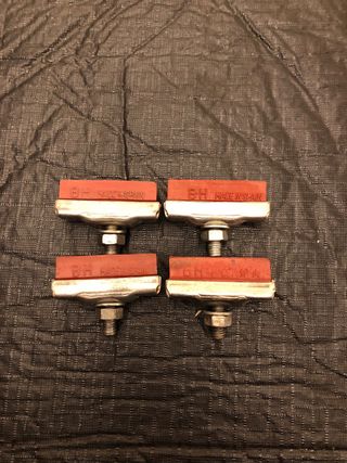 Zapatas Freno BH Rojas Juego 4uds