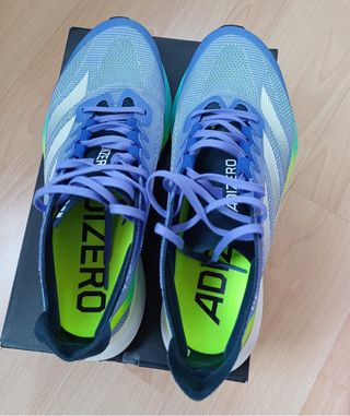 Zapatillas Adidas Adizero Azules y Verdes