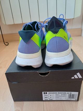 Zapatillas Adidas Adizero Azules y Verdes