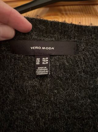 Vestido H&M Gris Talla L