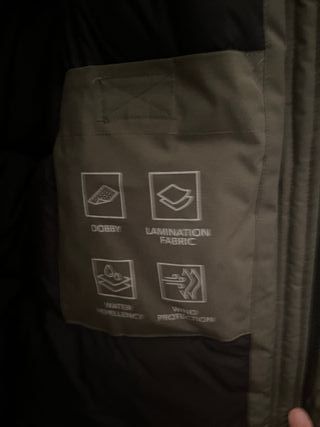 Giubbotto sea barrier verde con cappuccio