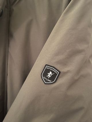 Giubbotto sea barrier verde con cappuccio