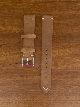 Cinturino Orologio pelle scamosciata LBRN 18mm