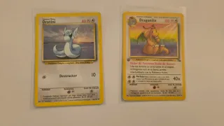 Cartas Pokémon Dratini y Dragonite