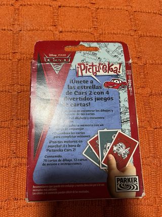 Pictureka! Cars 2 Juego de Cartas Hasbro