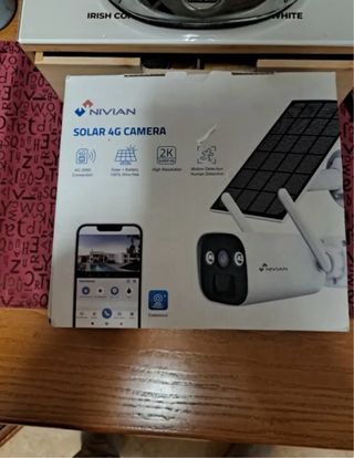 Cámara Vigilancia 4G Solar NIVIAN