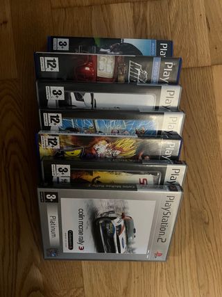 Lote 7 Juegos PlayStation 2 (PS2)