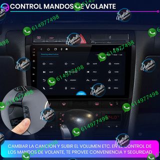 Radio Pantalla CARPLAY GPS USB para Audi A6 C5