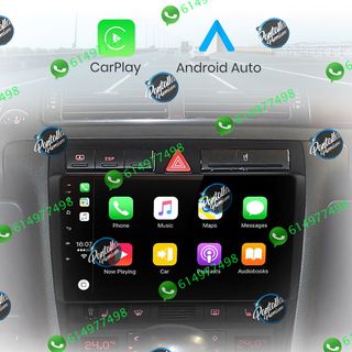 Radio Pantalla CARPLAY GPS USB para Audi A6 C5