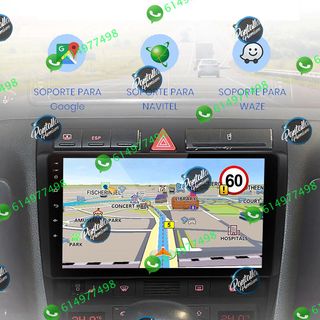 Radio Pantalla CARPLAY GPS USB para Audi A6 C5