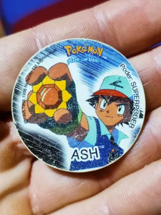 Tazo Pokémon Ash vence a todos