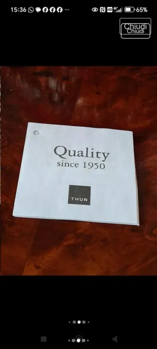 Piatto decorato farfalla Thun