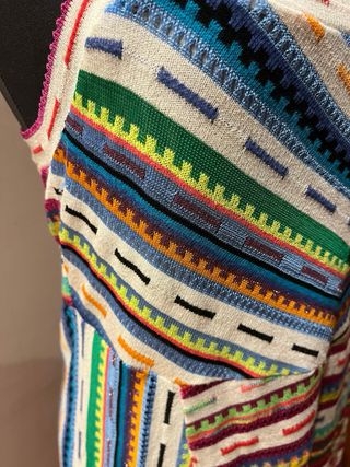 Abito donna fantasia multicolor