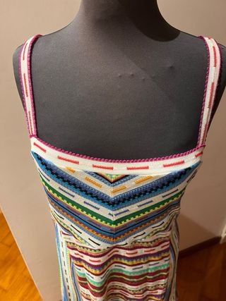 Abito donna fantasia multicolor