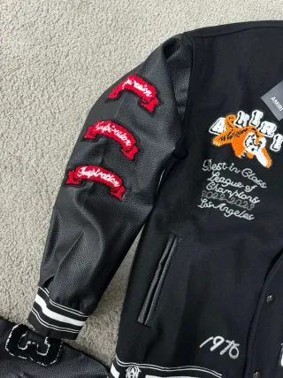 Chaqueta Amiri Talla L Negra y Roja