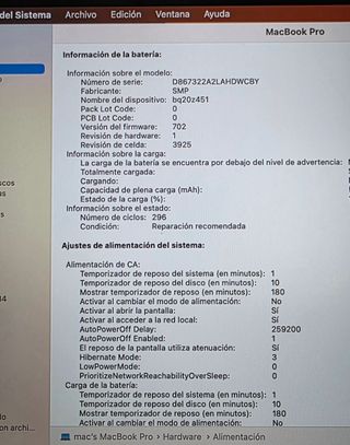 MacBook Pro 15 2017 i7 16GB perfecto o cambio LEER