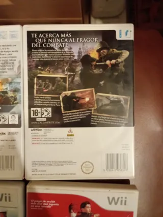 Pack 4 Juegos Wii: Ghost Recon, Call of Duty 3, WW