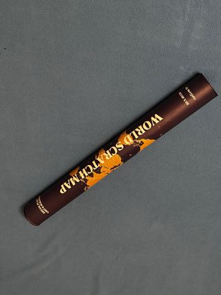 Mapa Mundi para Rascar. 60x40cm Natura