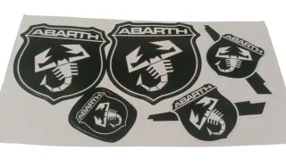Kit completo logos abarth