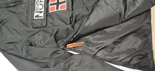 2 Abrigos Geographical Norway, Blanco y negro, T.S