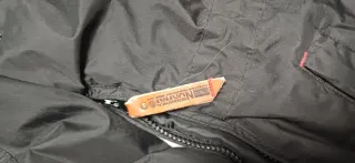 2 Abrigos Geographical Norway, Blanco y negro, T.S