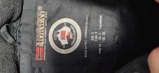 2 Abrigos Geographical Norway, Blanco y negro, T.S