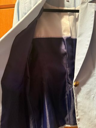 Blazer azul cielo