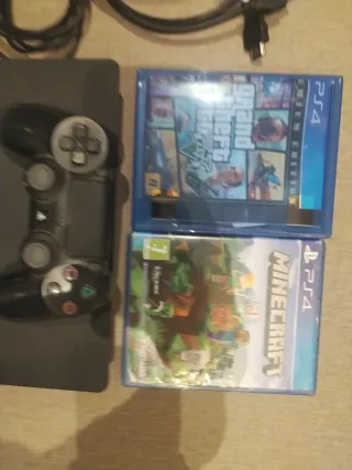 PS4 + Minecraft e GTA V