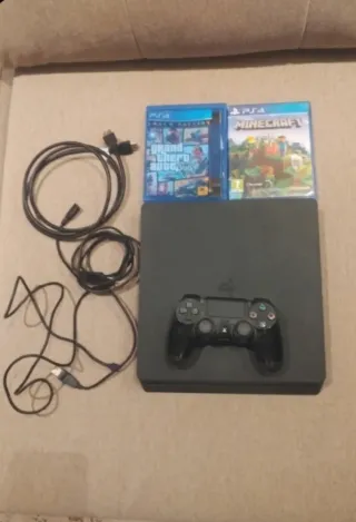 PS4 + Minecraft e GTA V