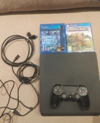 PS4 + Minecraft e GTA V